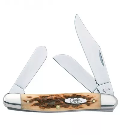 00128 – Case Knife Stockman Amber