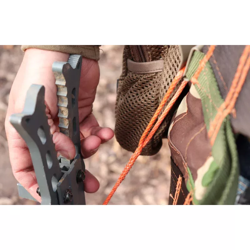 20 7/64 AmSteel Stick Hauler|Black&Silver&Orange&Red