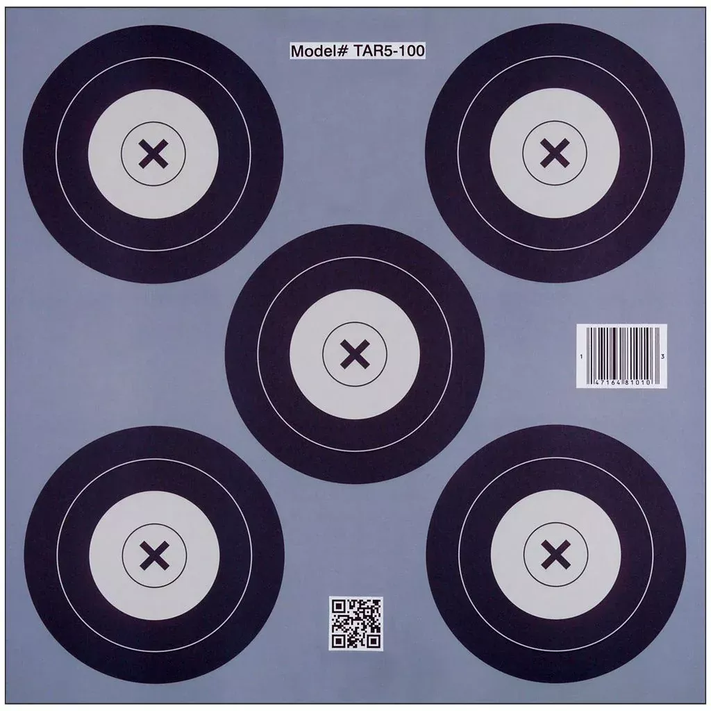 30-06 Paper Targets - 5 Spot
