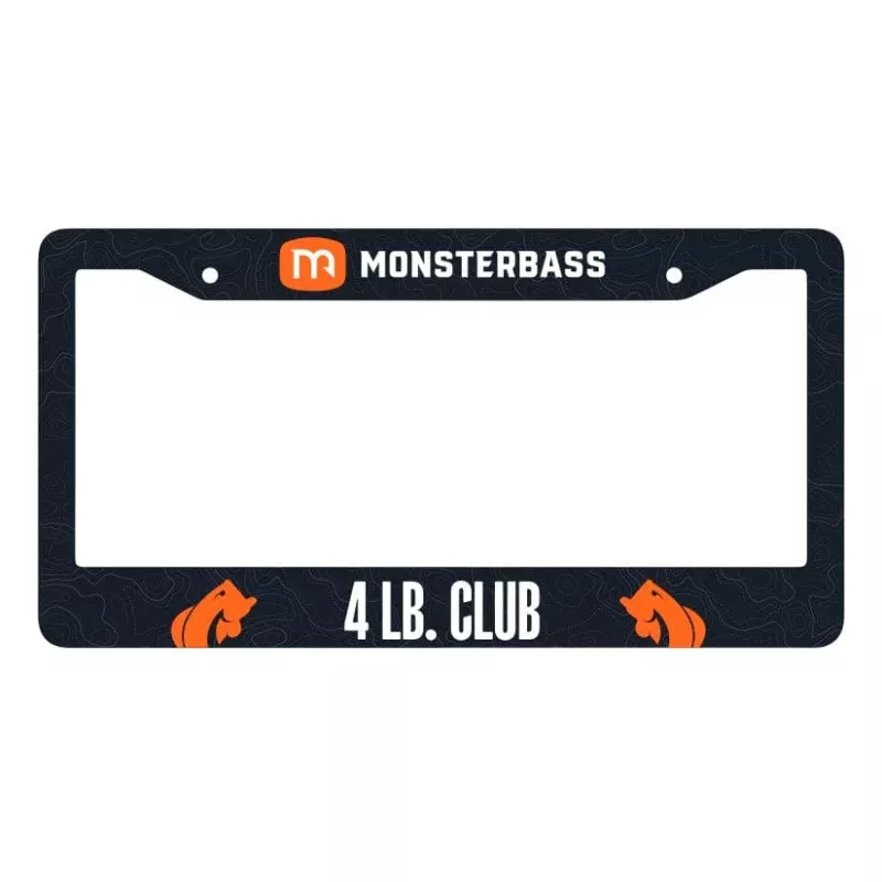 4 lb. Club License Plate Frame
