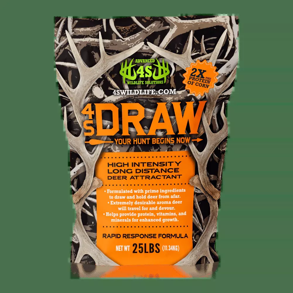 4S Draw Deer Attractant 25lb Bag #4SDRAW25