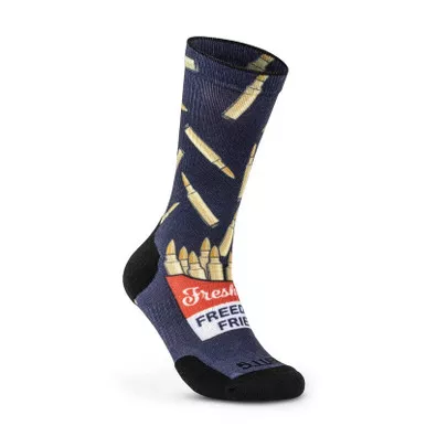 5.11 Tactical 10041DK Sock & Awe Crew Freedom Fries Socks