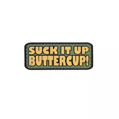 5ive Star Gear 6677000 Suck it Up Buttercup Morale Patch, 2.75" x 1”