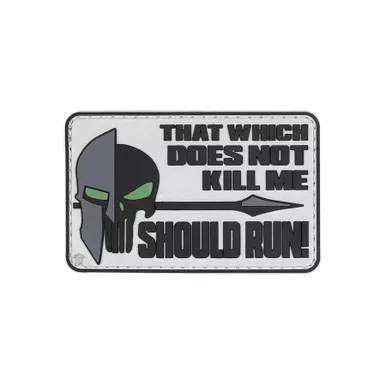 5ive Star Gear 6678000 That Which Does Not Kill Me Should Run Morale Patch, 3.25" x 2"