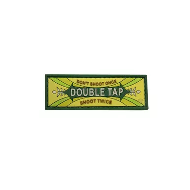5ive Star Gear 6704000 Double Tap Morale Patch, 2.75″ x 1.75″