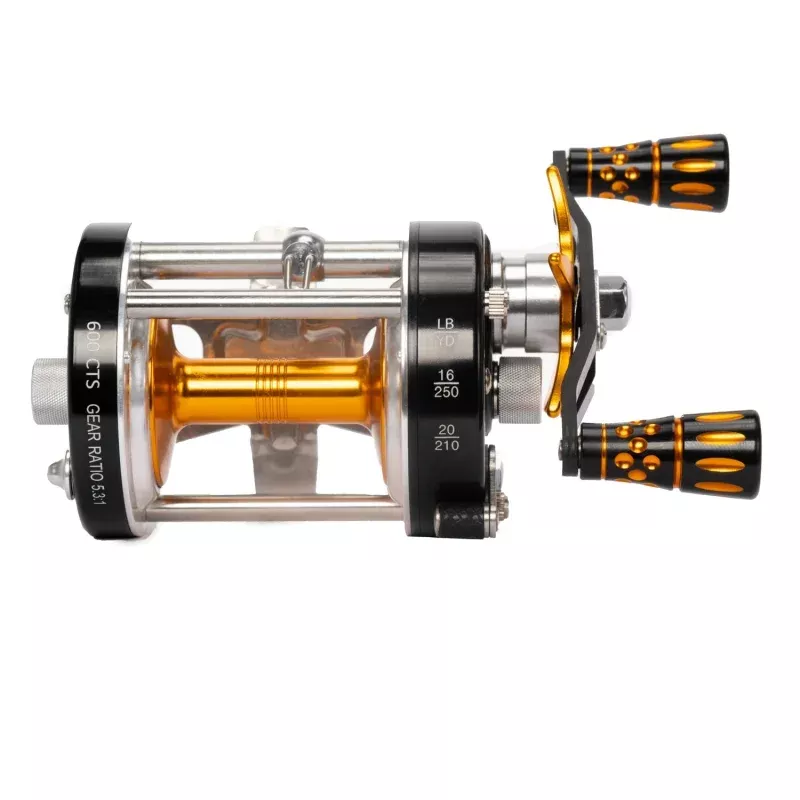 600CTS Round Baitcaster Reel|Right&Left