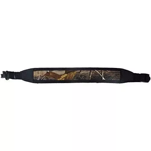 AA&E Leathercraft Black/Realtree Neoprene Sling With Edge Binding & Swivel #8528182385