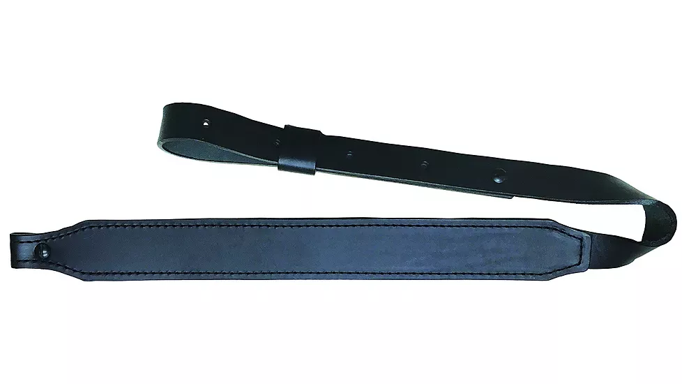 AA&E Leathercraft Black Rider Long Taper Sling #8508051010