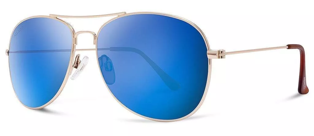 Abaco Avery Gold/Blue Mirror