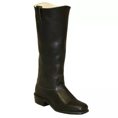 ABILENE Men's 16in Black Cowhide Shooter Boots (8210)