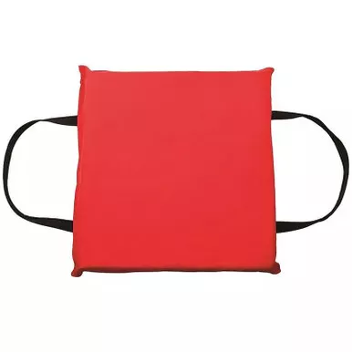 Absolute Onyx Float Cushion Red