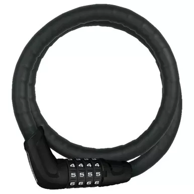 ABUS Tresorflex 6615C/120/15 BK Snap Cage MU Armored Cable Lock (13658)