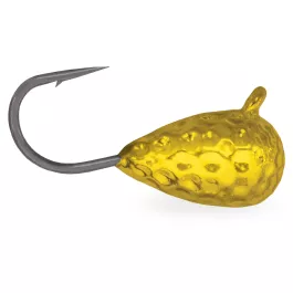 Acme Tackle Hammered Tungsten Ice Jigs (2 Pack) - Size 4 - Gold