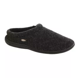 Acorn Men's Digby Gore Italian Wool Clog - Black Tweed - L