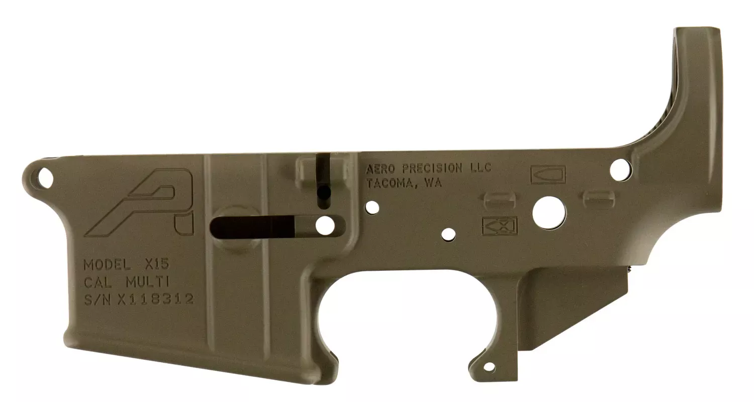 Aero Precision AR-15 Gen 2 Stripped Lower Receiver FDE APAR501302C