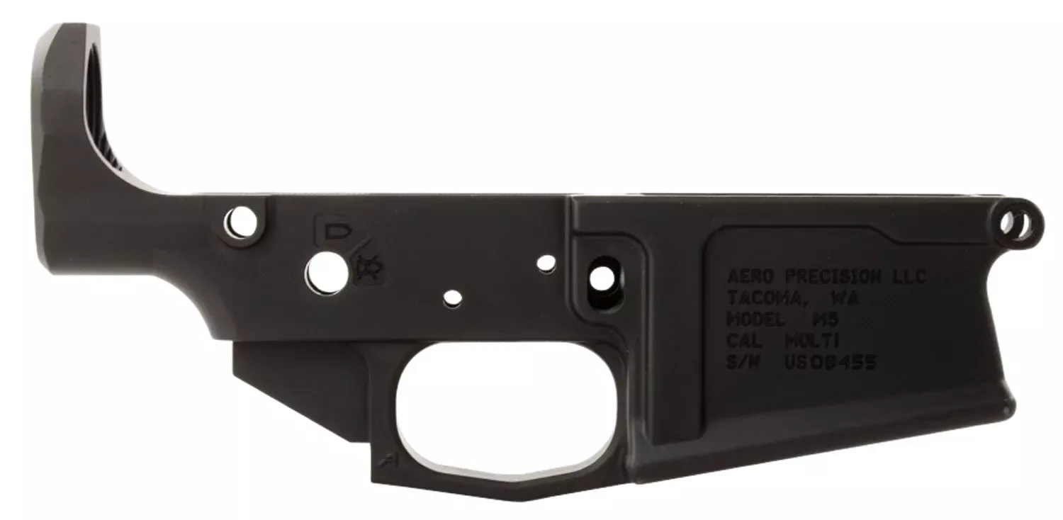 Aero Precision M5 Stripped Lower Receiver .308 Anodized Black APAR308003C