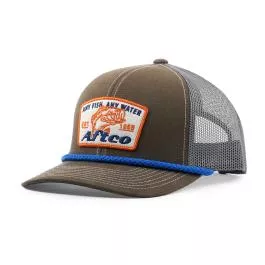AFTCO Men's Colossal Trucker Hat - Brown