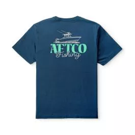 AFTCO Men's Dreamer SS Shirt - Naval - XL