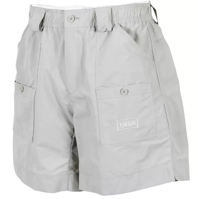 Aftco Men’s Original Fishing Shorts Long #M01L-SIL