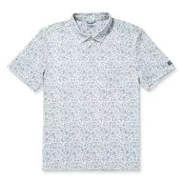 AFTCO Men's Qualifier Polo - Oyster Gray - M