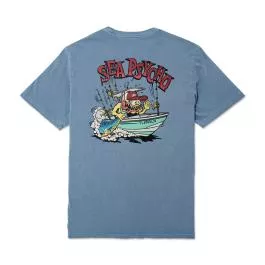 AFTCO Men's Sea Psycho SS Tee - Bering Sea - S