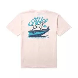 AFTCO Youth Co Pilot SS Tee - Dusty Rose - S