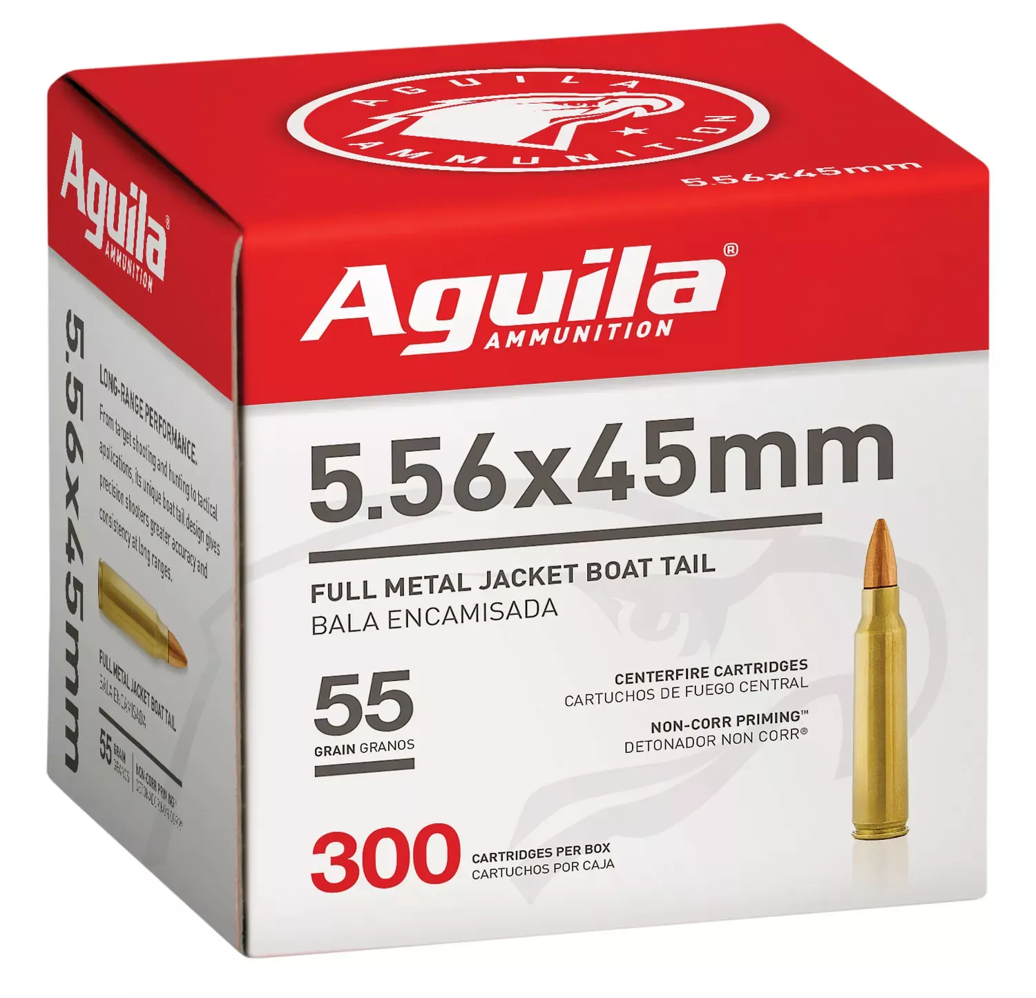 Aguila Target & Range 5.56 Nato 55 Gr. FMJBT 300/Box
