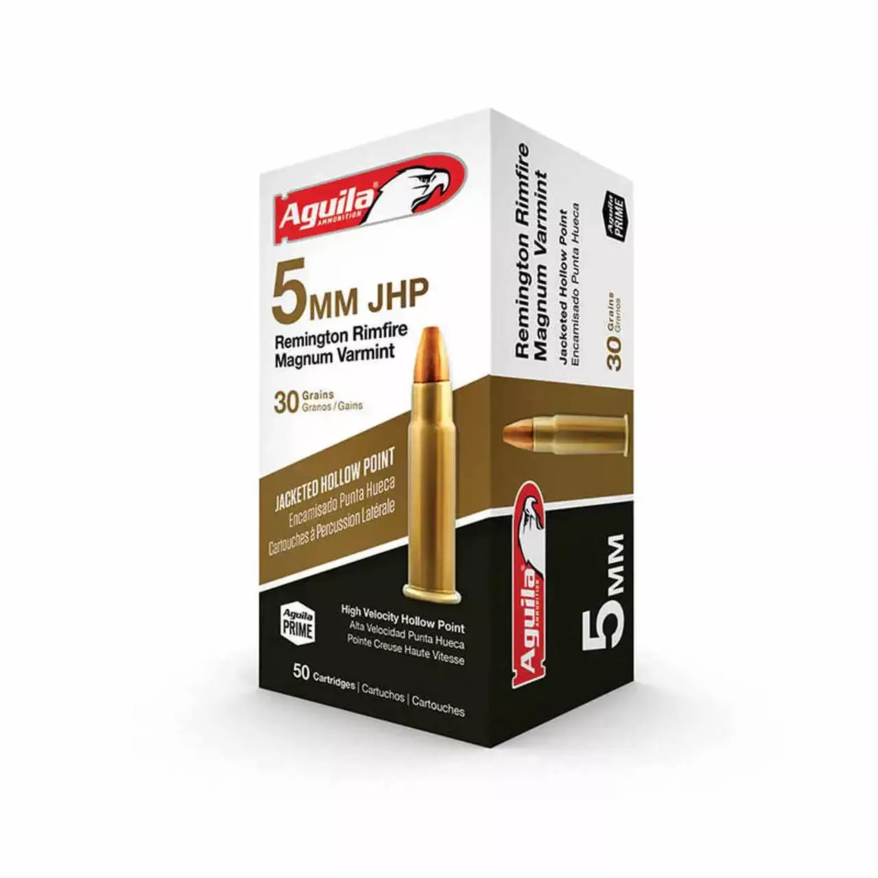 Aguila Target & Range 5mm Rem Remfire 30 Gr JHP 50/Box