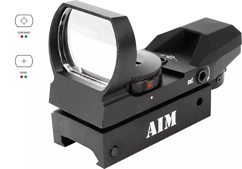 Aim Sports Reflex Classic Edition 1x 34mm Green/Red Multi Reticle