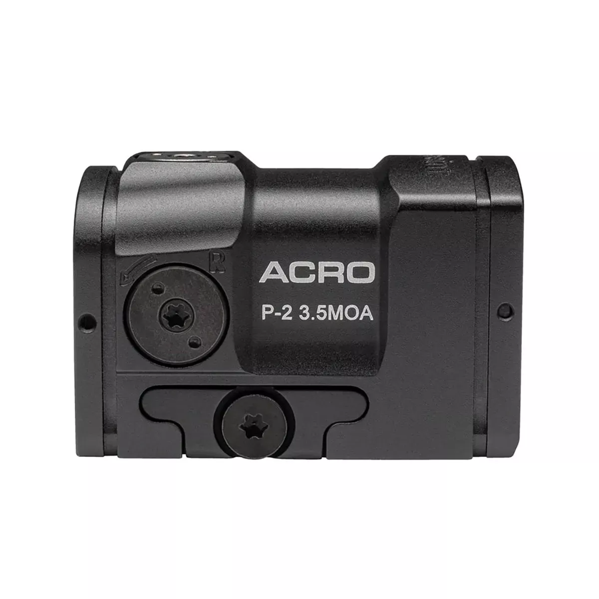 Aimpoint ACRO P-2 Red Dot Reflex Sight 3.5 MOA 4 Night/6 Day Settings CR2032 Powered Glass Lens Parallax Free Black Aluminum
