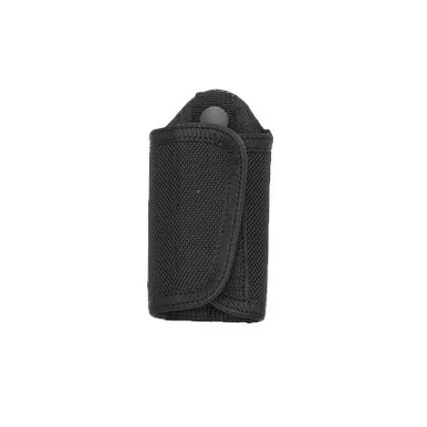 Aker Model 964 A-TAC Nylon Silent Key Holder, Black Ballistic Nylon