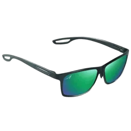 Alexander Sunglasses Metal Premium Sport Polarized - Black - Green Mirror