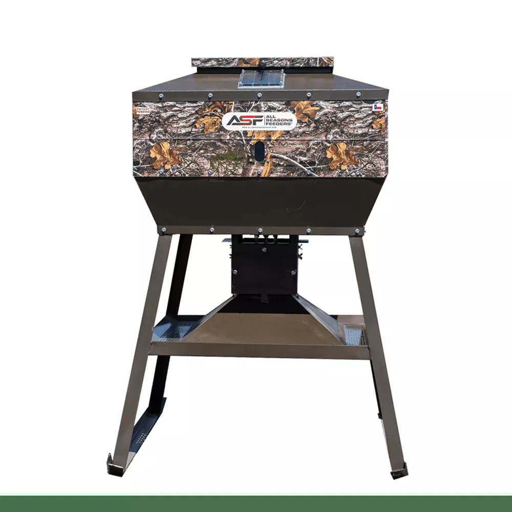 All Seasons Feeders 600LB Corn Pro Realtree Camo Feeder
