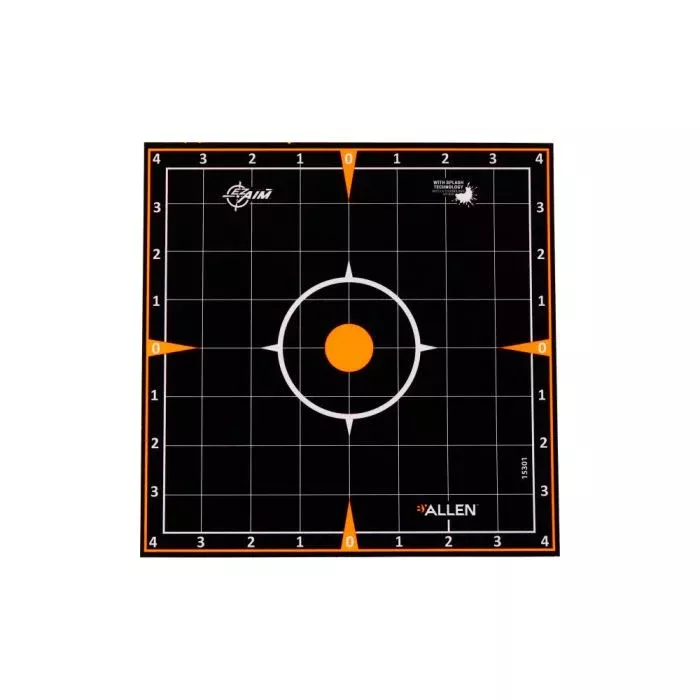 Allen EZ Aim Self-Adhesive Splash 8″ Sight-In Target 6 Pack #15301