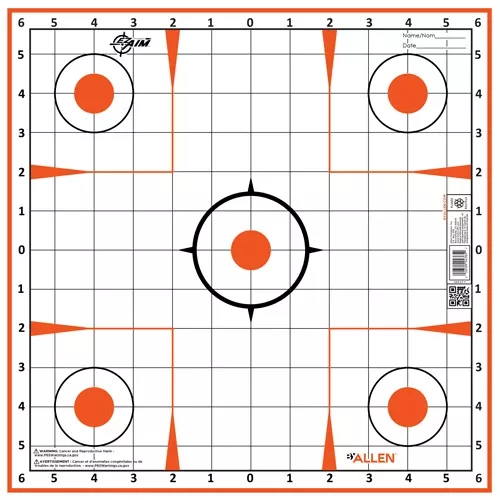 Allen Ez Aim Sight Grid Trgt – 12-pk 12″x12″
