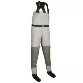 Allen Men's Platte Pro Breathable Stockingfoot Chest Wader - Gray - S