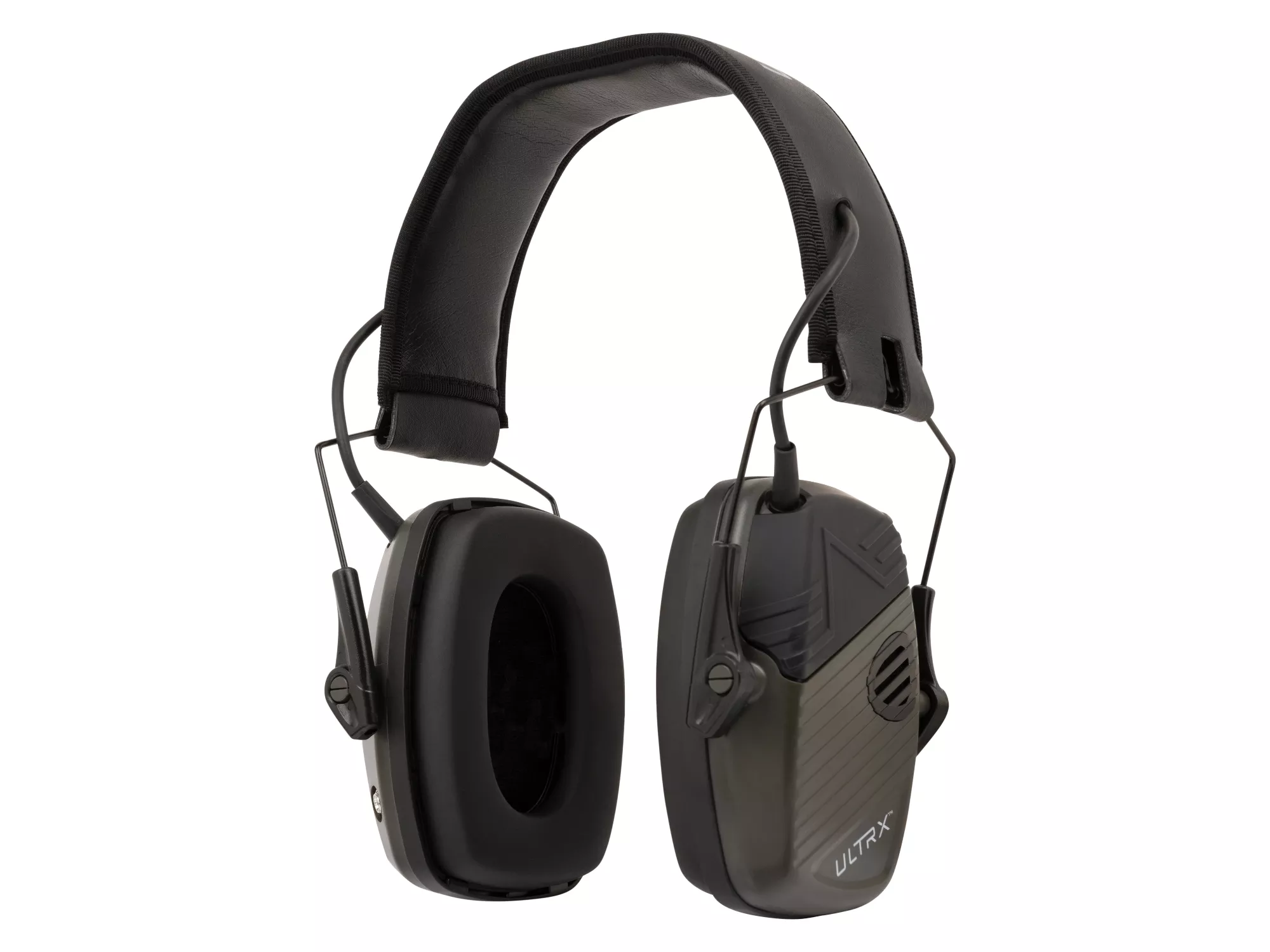 Allen ULTRX Stereo Electronic Earmuff, Olive