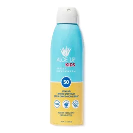 Aloe Up Kid's Sunscreen Spray SPF50 - 6 oz.
