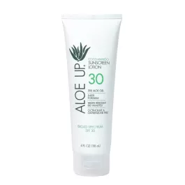Aloe Up White Collection SPF 30 Sunscreen Lotion - 4 oz.
