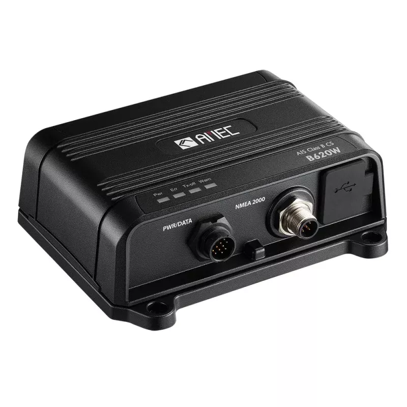 AMEC B620W Class B AIS Transceiver w/WI-FI – 2W CSTDMA, NMEA2000, NMEA 0183, USB
