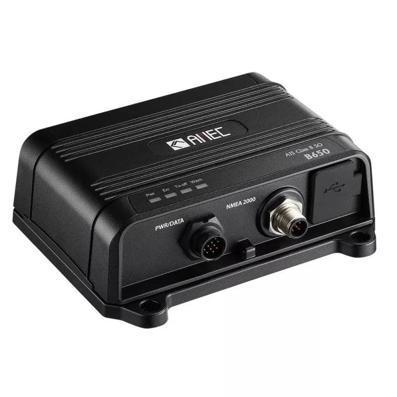 AMEC B650 Class B AIS Transceiver – 5W-SOTDMA, NMEA 2000, NMEA 0183, USB