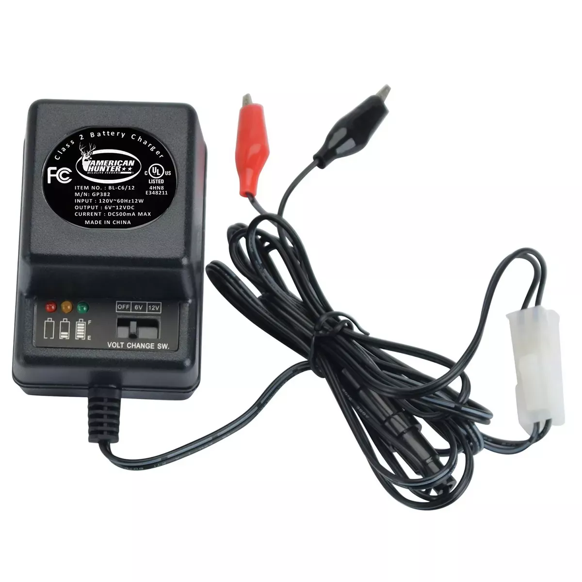 American Hunter 6/12V Battery Charger