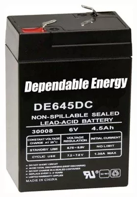 American Hunter Battery – Rechargeable 6v 4.5amp F-tab