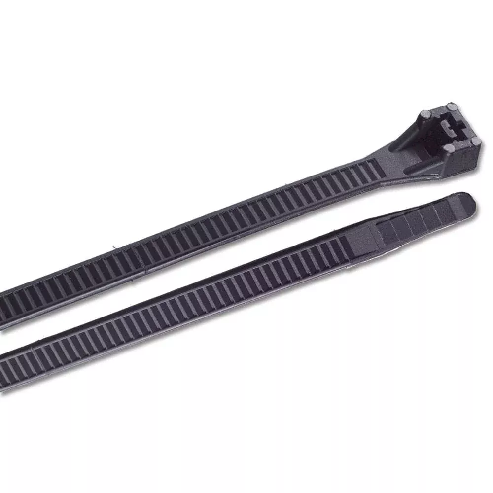 Ancor 17″ UV Black Heavy Duty Cable Zip Ties – 10 pack