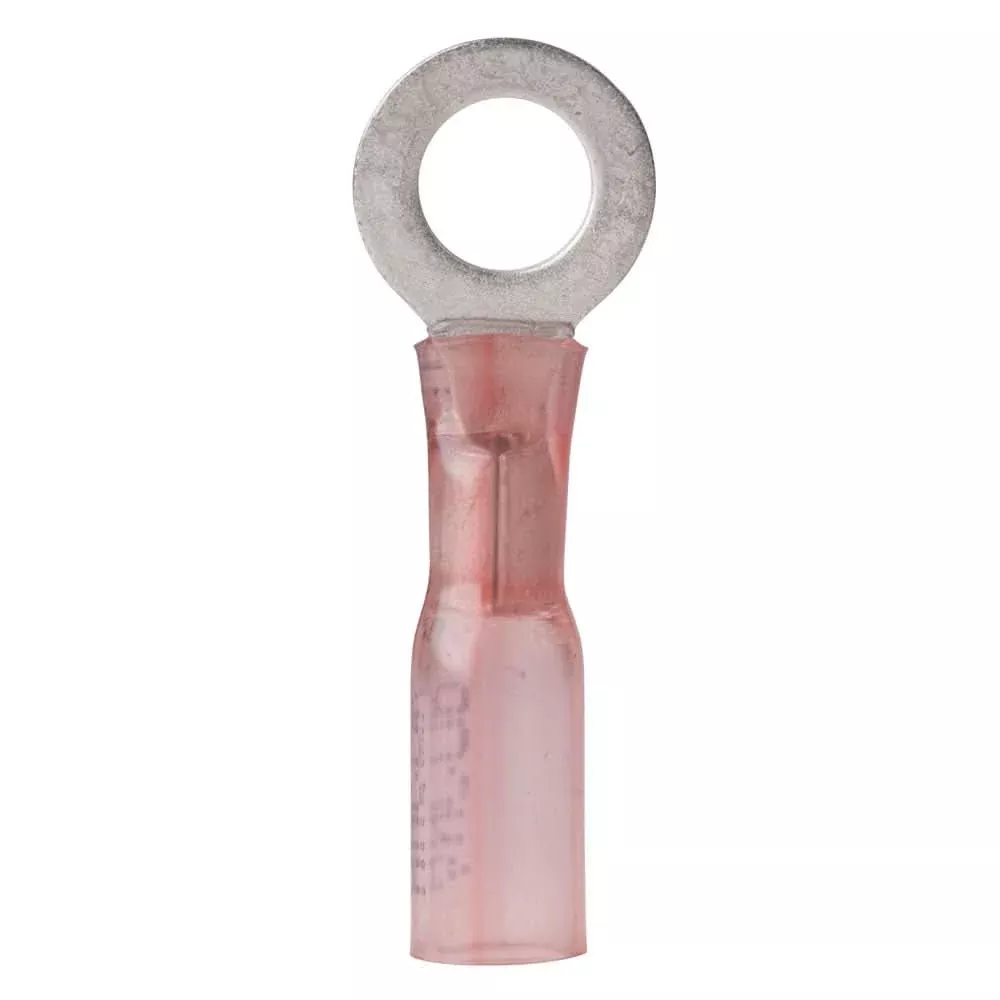 Ancor 22-18 Gauge - 1/4" Heat Shrink Ring Terminal - 25-Pack - 310425
