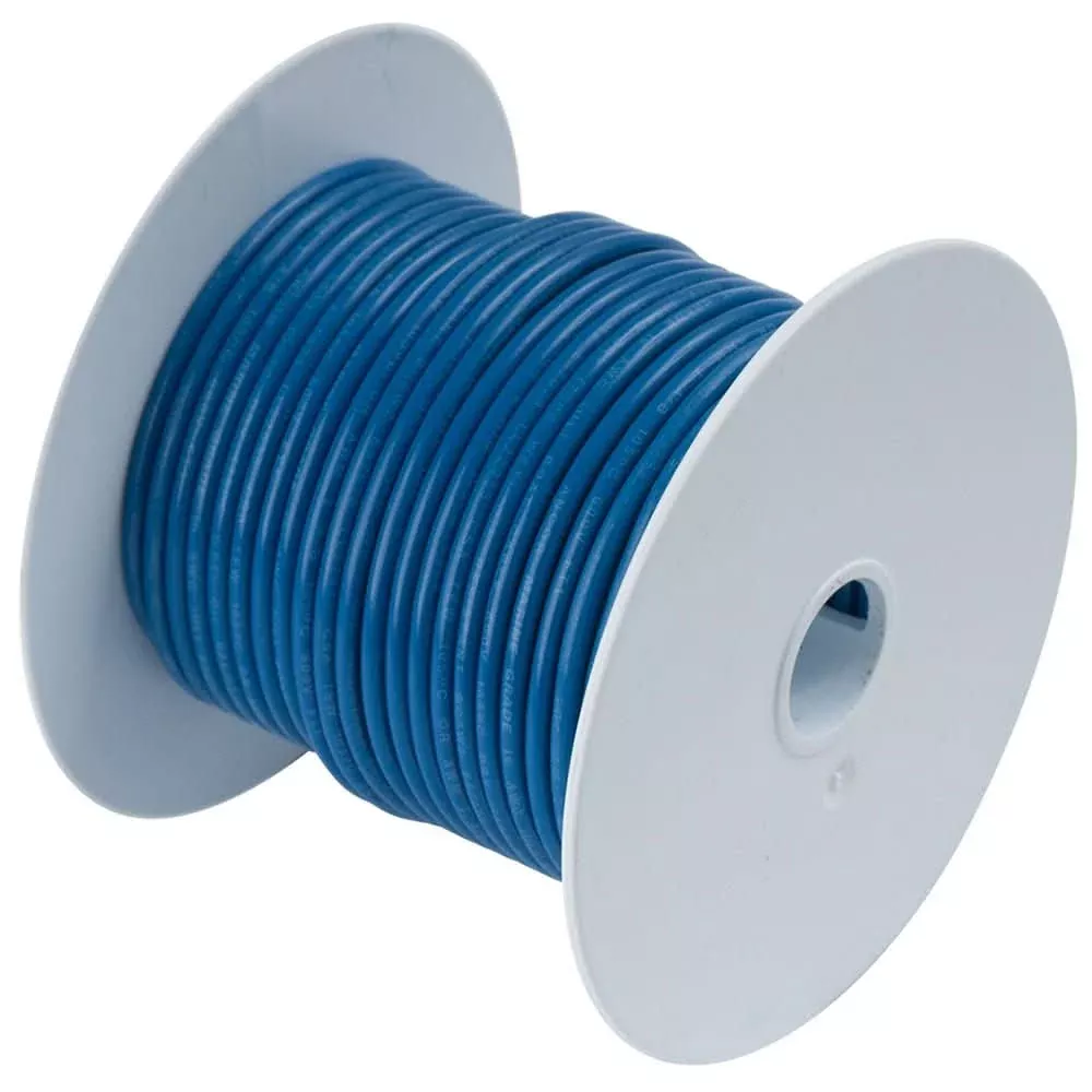 Ancor Dark Blue 12 AWG Tinned Copper Wire - 25' - 106102