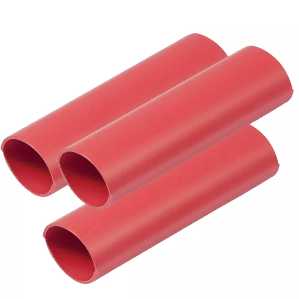 Ancor Heavy Wall Heat Shrink Tubing – 3/4″ x 12″ – 3-Pack – Red