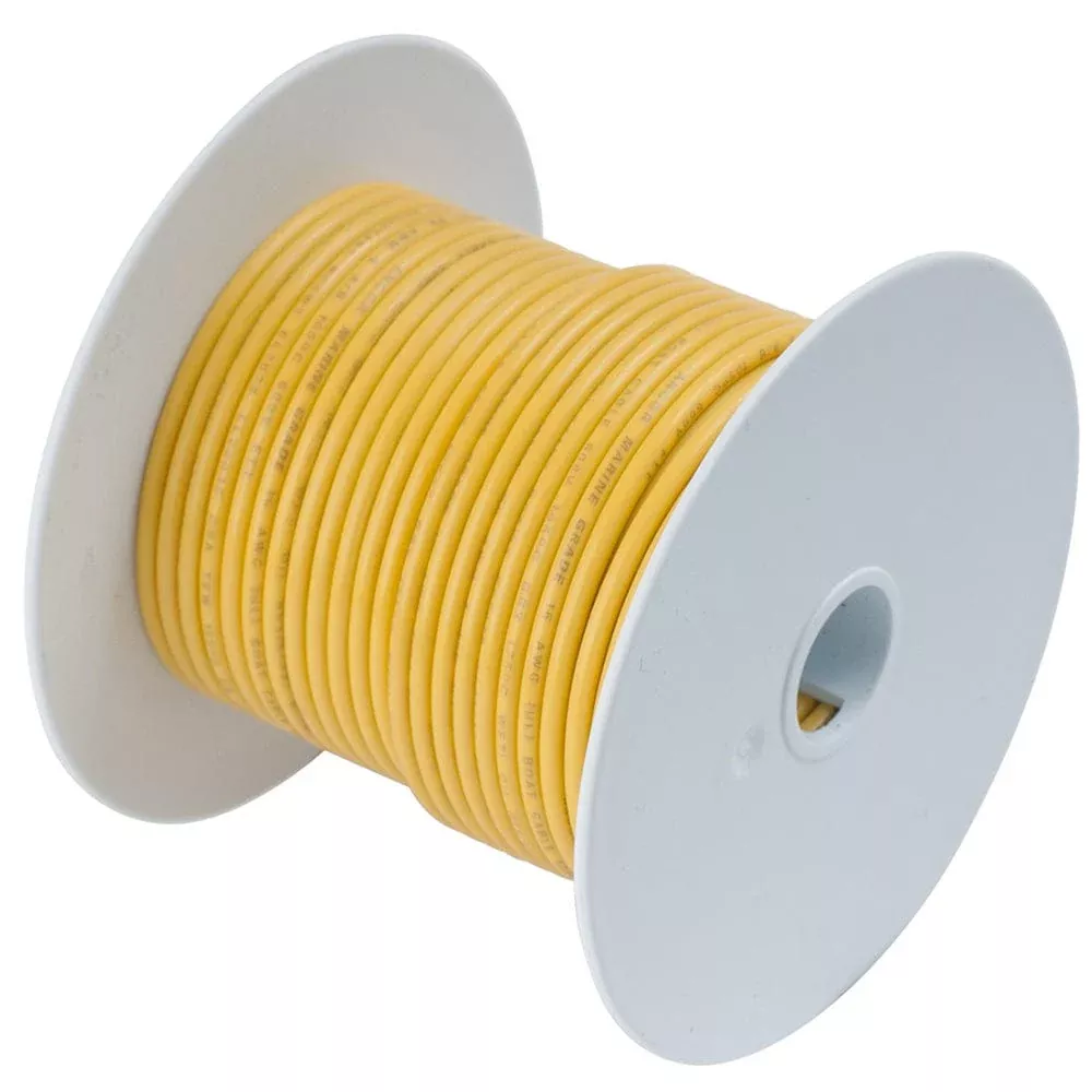 Ancor Yellow 8 AWG Battery Cable – 25′