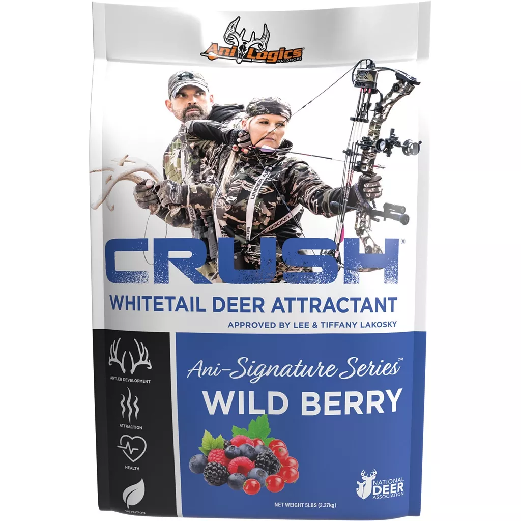 Ani Logics Crush Granular Attractant Wild Berry 5 Lbs #ANI72109