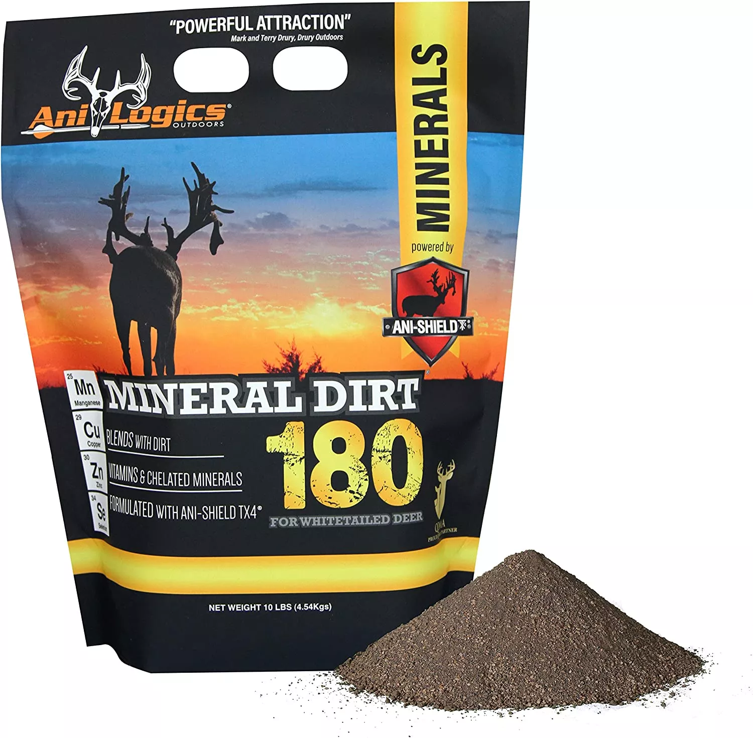 Ani-Logics Supplement Mineral Dirt 180 – 10lbs With Ani-Shield #ANI30700